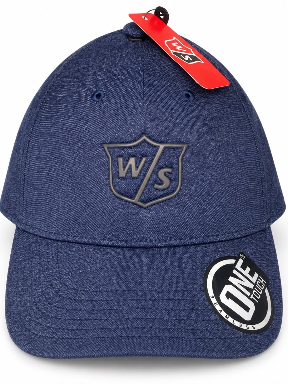 Wilson Staff One Touch Seamless Golf Hat Navy Blue NWT